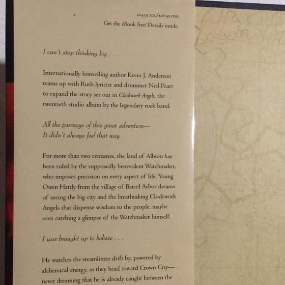Clockwork Angels The Novel by Kevin J. Anderson - Picture 9 of 12